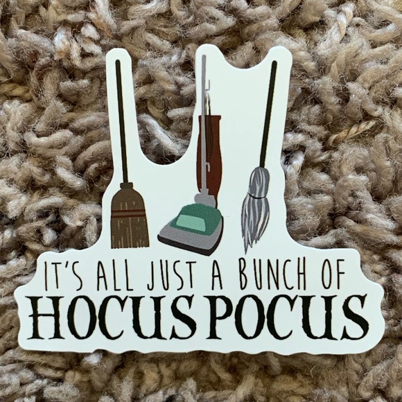 Accessories - 🧙‍♀️ 6/$12 Hocus Pocus Vinyl Sticker Matte